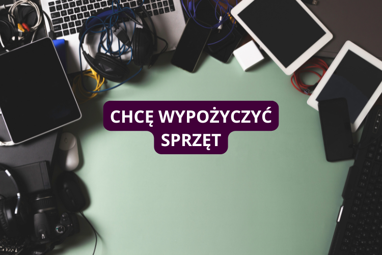 Zdjęcie różnych sprzętów leżących w półokręgu