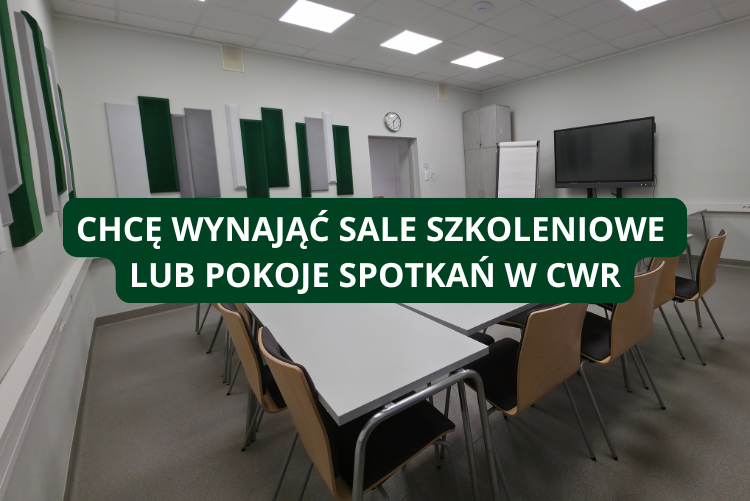 Zdjęcie sali szkoleniowej w CWR