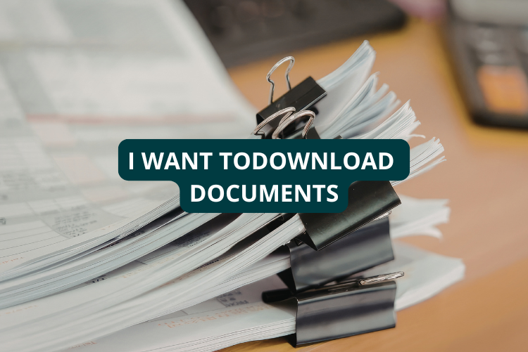 Photo of a stack of documents